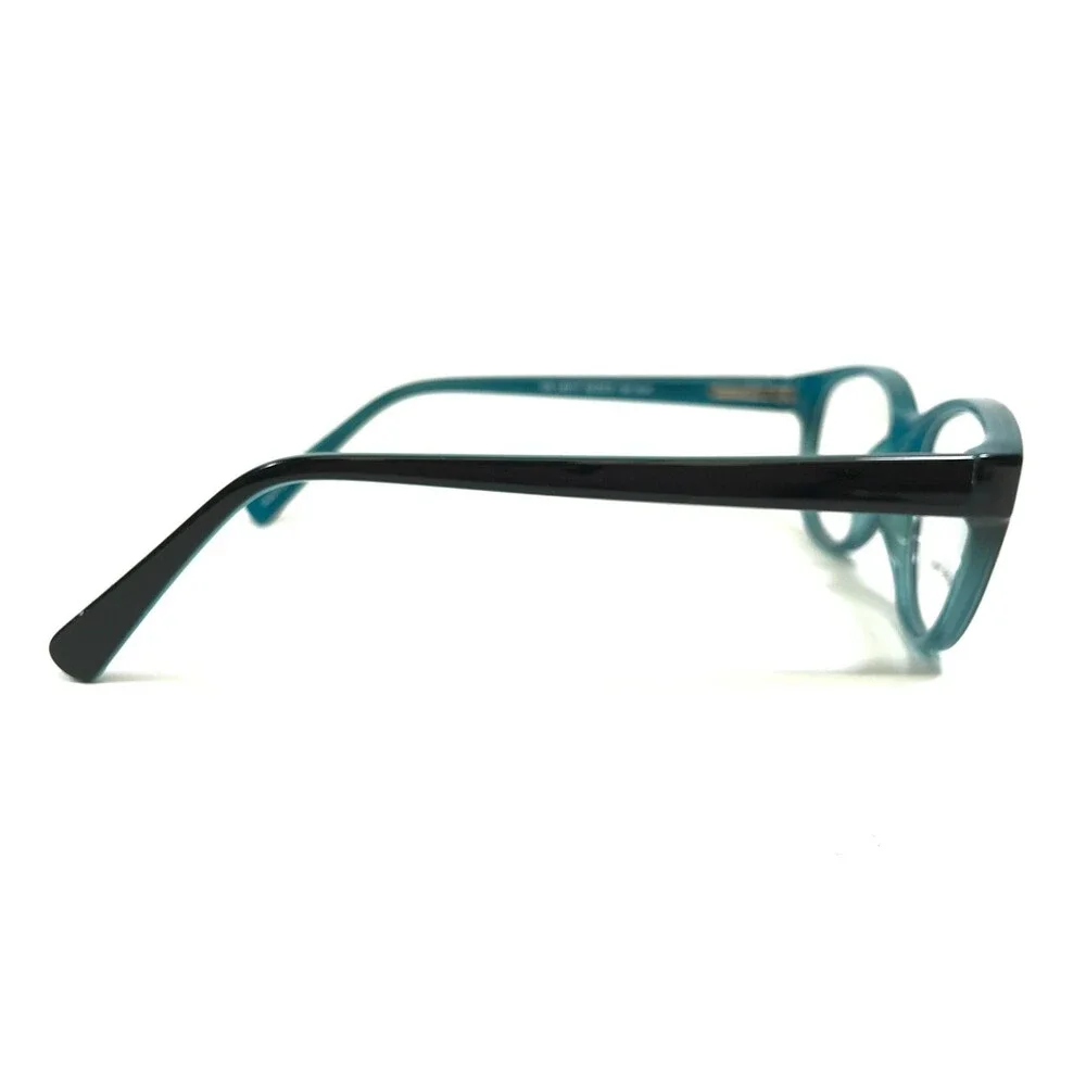 Lantis Optical Eyeglasses Frames CS L6017 Black Blue Square Full Rim 52-16-135